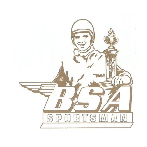 BSA decalcomania ad acqua per moto BSA