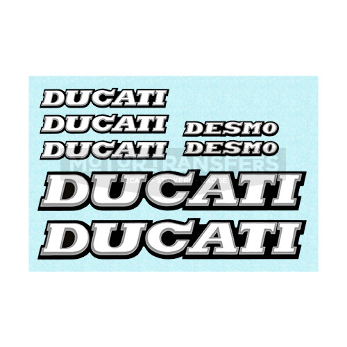 ducati adhesive decalcomanie adesivi decals stickers