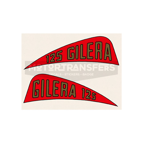 gilera adhesive decalcomanie adesivi decals stickers