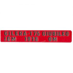 adesivi cromo per moto Gilera 175 Giubileo