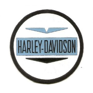 toppa in stoffa da cucire o incollare con scritta HARLEY-DAVIDSON