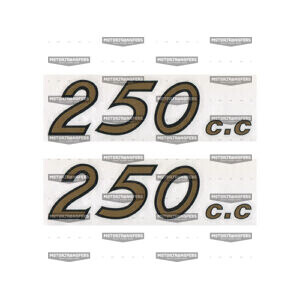 Benelli coppia adesivi pair of stickers PVC 250 cc
