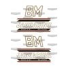 BM coppia adesivi in PVC per fianchetti