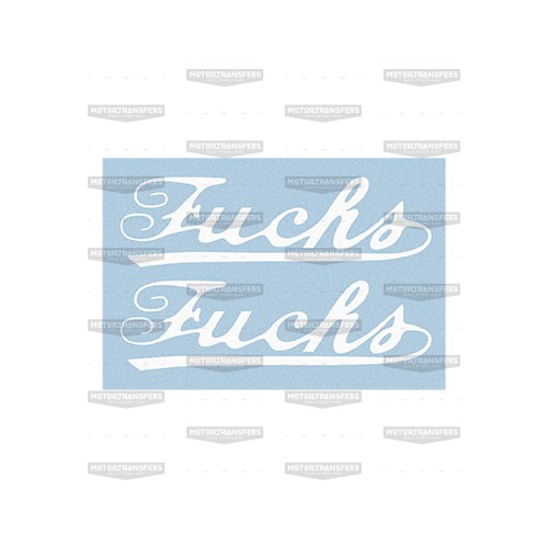 Fuchs, moto, motorcycles, motocicletta, moto d'epoca, motortransfers, stickers, sticker, adesivi, adesivo, adhesive, deacal